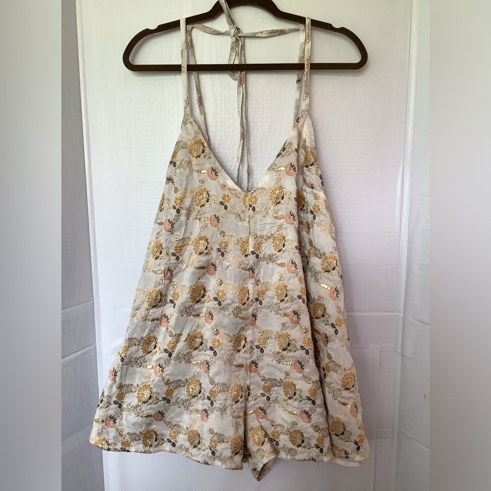 FREE PEOPLE Chiara Playsuit Sz MEDUIM NWOT - Picture 8 of 13